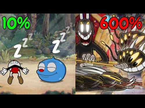 Cuphead But EVERY BOSS It Gets FASTER!