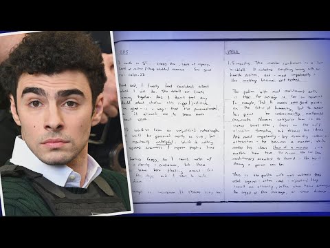 Excerpts From Luigi Mangione Reveal Alleged Assassination Plot