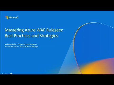 Mastering Azure WAF Rulesets: Best Practices and Strategies