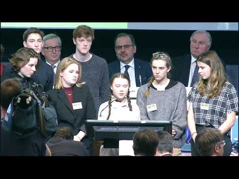 "You're acting like spoiled irresponsible children" - Speech by Greta Thunberg, climate activist