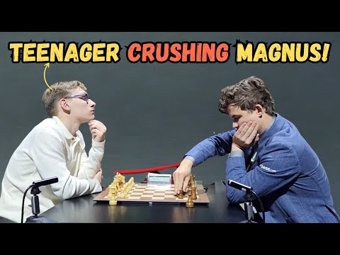 When A 2500 ELO Teenager Brutally Destroyed Magnus Carlsen!