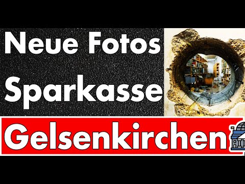 Schließfächer optisch ohne Beschädigung? Sparkassen-Raub in Gelsenkirchen: Neue Fotos & neue Fragen