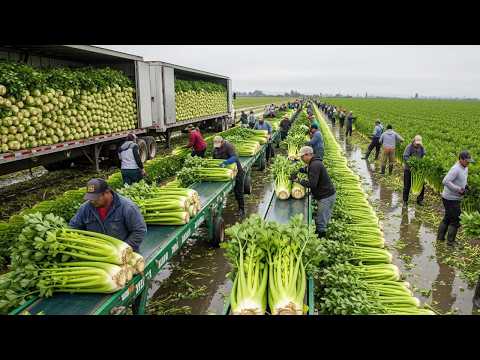 The 2025 Harvest Rush 💥 How They’re Collecting Millions of Tons of Fruits and Veggies