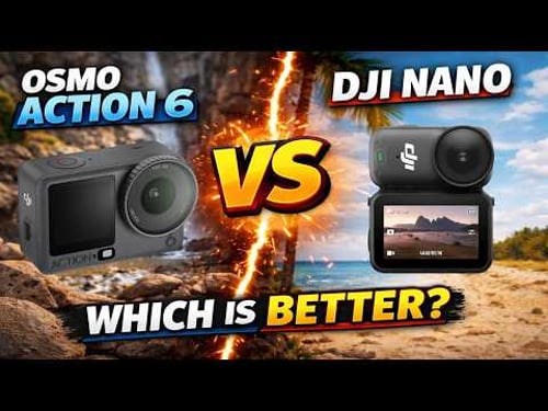 DJI Action 6 vs DJI Osmo Nano — Which DJI Camera Should You Buy? #DJIAction6 #DJIOsmoNano