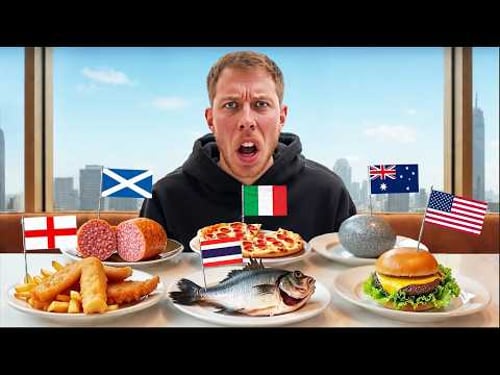 I Tested Every Countries National Dish!