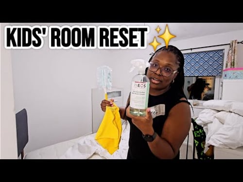 Back to School Prep as a Single Mom | Kids’ Bedroom Clean & Organization