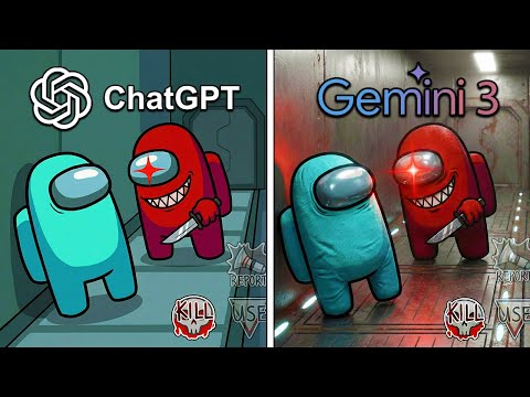 ChatGPT vs Gemini Make Among Us From Scratch