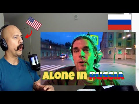 American CAN'T BELIEVE THIS 🇺🇸AMERICAN walks through a RUSSIAN City! 🇷🇺Alone at Night!