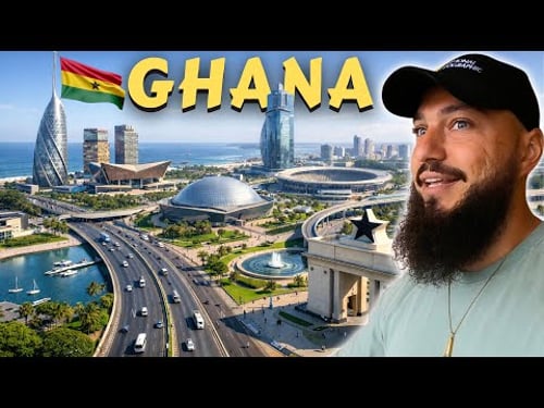 The Modern Side Of Ghana - The Richest And The Most Touristic Area In Accra - Oxford Street π¬π