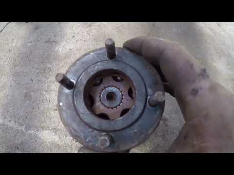 Niva: Replacement of intermediate shaft between gearbox and transfer case