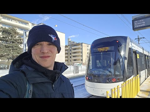 Toronto LIVE: Eglinton Crosstown (LINE 5) LRT Opening Day!