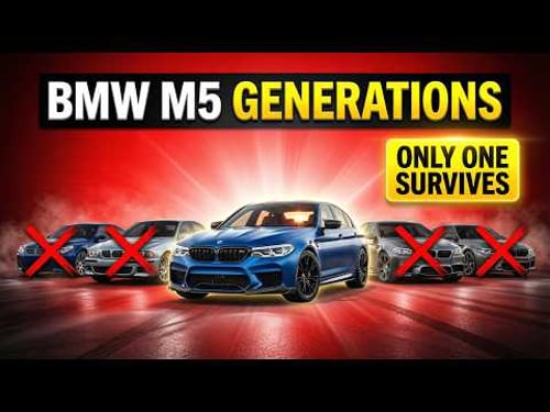 BMW M5 Generations Ranked — Only One SURVIVES