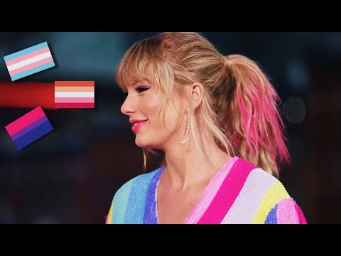 Taylor Swift supporting gay rights for 13 minutes straight