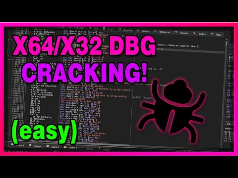 *EASY* Cracking and Reverse Engineering Using X64/X32DBG | CRACKMES.ONE