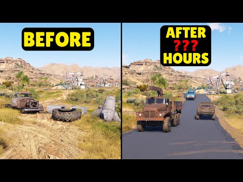 How Long Would It Take To Fully Restore/Clean A Map In RoadCraft?