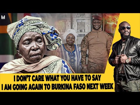 NKOSAZANA ZUMA REFUSE TO APOLOGIZE FOR VISITING BURKINA FASO : HERE IS WHY !!!