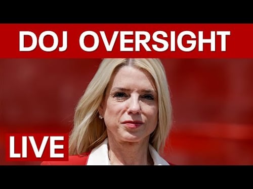 LIVE I Senate hearing with US Attorney General Pam Bondi on "Oversight of the Department of Justice"