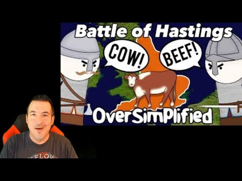 HASTINGS - OVERSIMPLIFIED - Historian Reaction (The War that Changed the English Language)