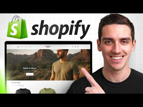 Shopify Website Design Tutorial 2025 (FOR BEGINNERS)