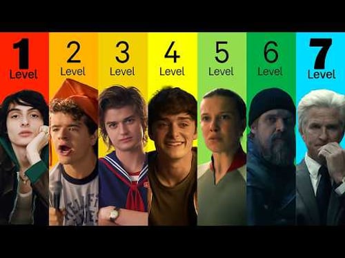 The 7 Levels of Stranger Things Actors