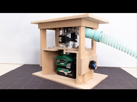 Tabletop router tables