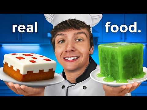 Eating Every Minecraft Food In Real Life!