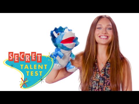 Maddie Ziegler Was So Committed She Almost CRIED | Secret Talent Test | Cosmopolitan