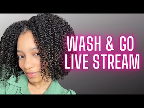 WASH & GO LIVE! | First Live Stream