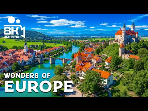 Wonders of Europe – Discover Castles, Rivers, and Timeless Cities | Travel Video 4K