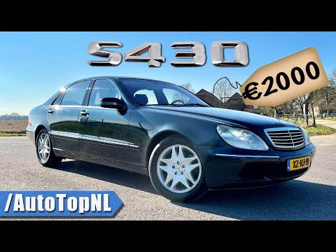 1999 Mercedes S430 LWB W220 | 250 KM/H Review on AUTOBAHN by AutoTopNL