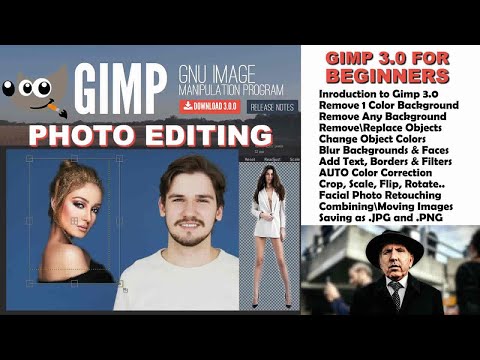 How to Use Gimp 3.0. Photo Editing for Beginners 2025. #gimp #gimptutorial #photoediting