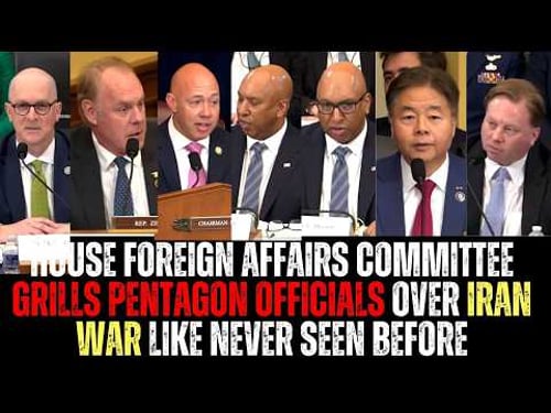 House Foreign Affairs Committee Grills Pentagon Officials Over Iran War Like Never Before