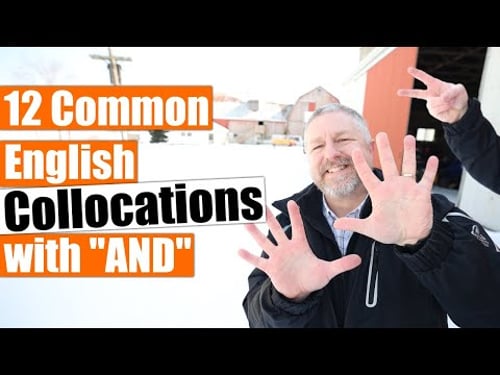 12 Important English Collocations with "AND"