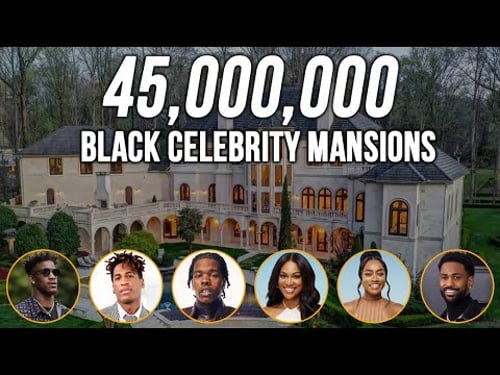 Black Celebrity Home Tours (JimmyButler, JohnBaptiste, BigSean, JordanEmanuel, Jasmine Cooper)