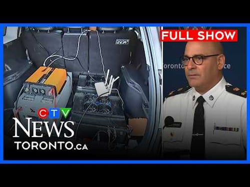 SMS blaster used to send fraudulent texts across Toronto | CTV News Toronto Noon April 23, 2026