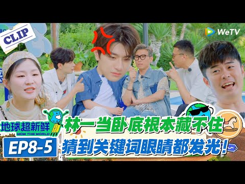 【地球超新鲜】EP8-5:林一卧底翻车现场!持答案卡全程慌到表情失控,藏人名全靠 “暴露”,根本瞒不住!#地球超新鲜 #孙红雷 #李乃文 #陈赫 #刘宇宁 #龚俊 #陈星旭 #王玉雯 #欧阳娣娣
