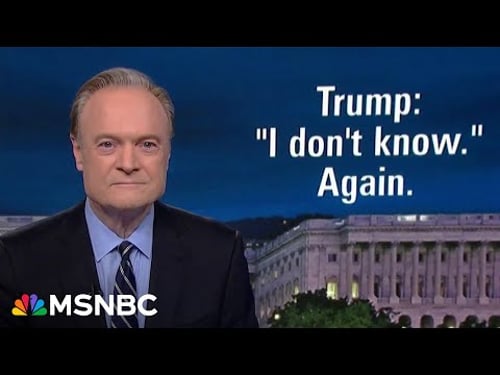 Lawrence: Trump will surrender and claim victory in his trade war