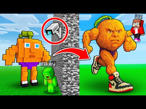 Mikey and JJ Use CAMERAS in ITALIAN BRAINROT Build Battle in Minecraft (Maizen)