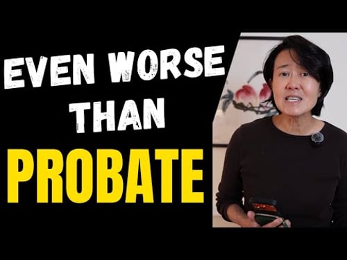 What can be even worse than Probate? Watch this video if you want to ensure a lasting legacy