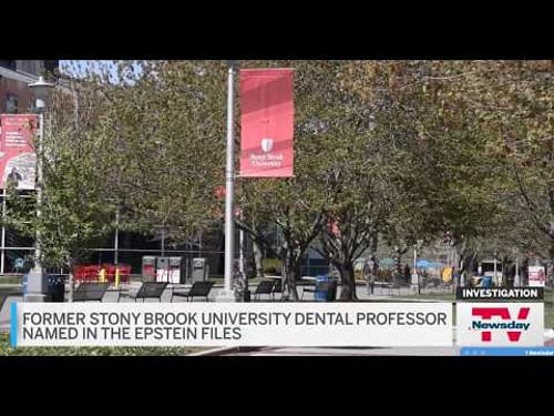 NewsdayTV: Ex-SBU professor named in Epstein files