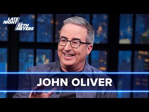 John Oliver Reacts to Ex-Prince Andrew's Arrest, Explains How the New York Mets Are Actually British