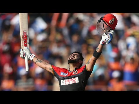 Virat Kohli 100*(63) vs GL | 1st IPL Century | 11 Fours 1 Six | IPL 2016 | Ball by Ball |
