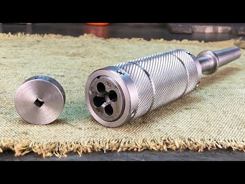 Crafting a tailstock die holder for the lathe