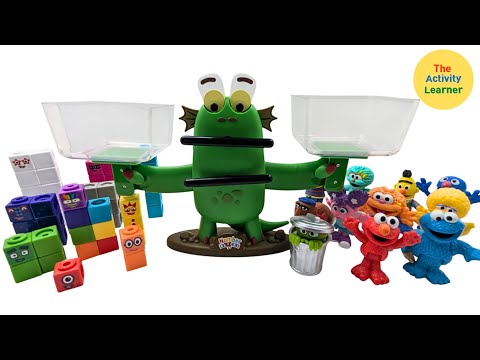 Numberblocks VS Sesame Street | Which One is Heavier? | Educational Videos for Kids