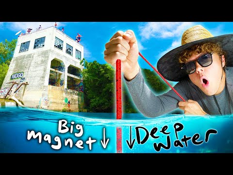 I Sent My BIGGEST Magnet To The DEEPEST Part Of The River