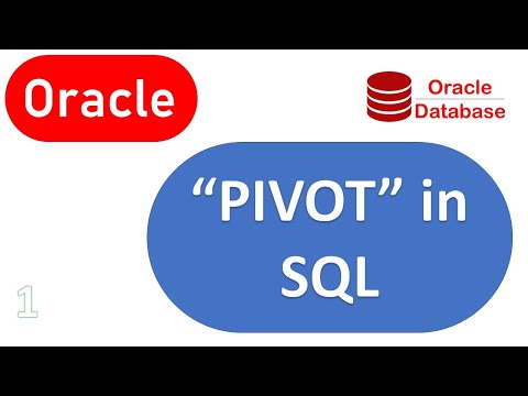 Oracle Pivot clause | How to use PIVOT in SQL