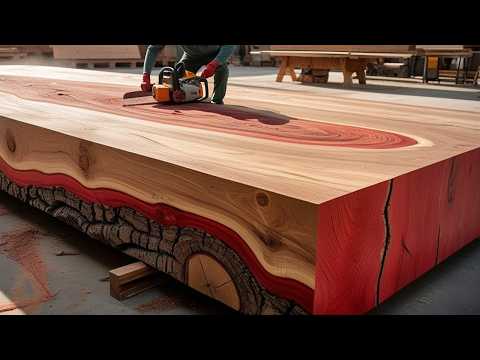 The Incredible Giant Woodworking Projects Young Genius Guy Shows His Skills to Make Furnitures