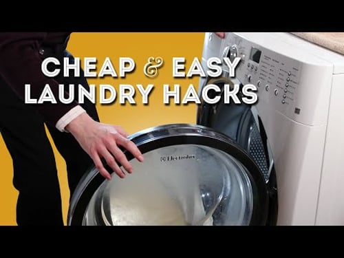 Cheap & Easy Laundry Hacks - Secrets for Cleaner Clothes