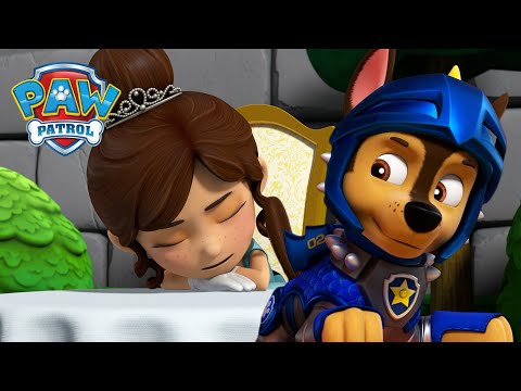 拯救騎士狗狗們從魔法沉睡咒中拯救了王國!- PAW Patrol 汪汪隊立大功 - 兒童卡通