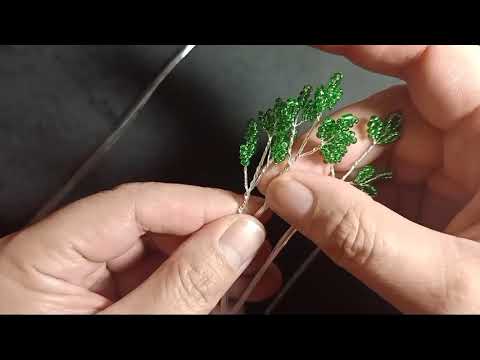DIY wire bonsai tree😊